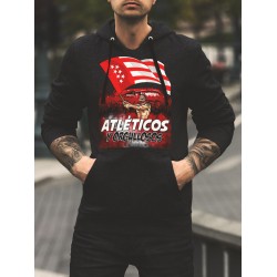 Sudadera negra discount atletico de madrid